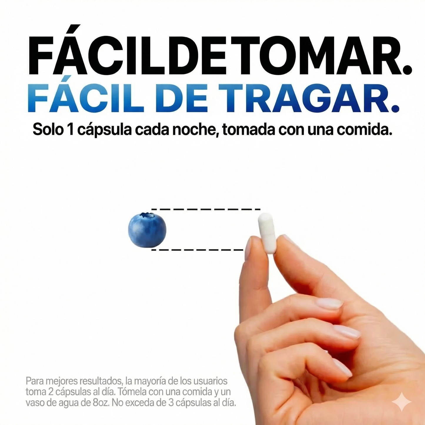 Toplux Magnesium: Complejo 8 en 1 para piernas ligeras y equilibrio del cortisol Dosis clínicamente probada | 100% natural | Sin OGM (Non-GMO)